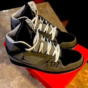 Nike Air Jordan Flight One Mens Sz 11 Graphite/Black *used *no original box